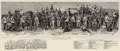 1887年のボランティア 作： Frank Dadd